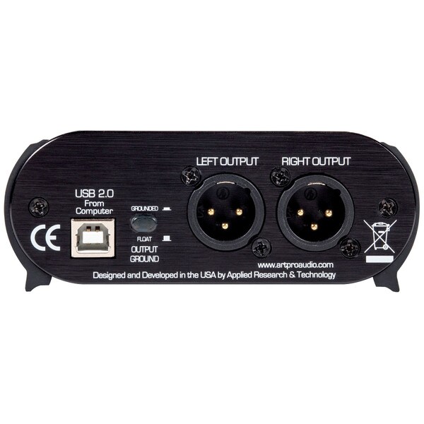Main product image for ART USBDI USB Digital to Analog Convertor with Stereo XLR Outputs and Headphone Monitoring245-8661
